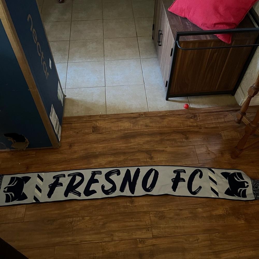 Fresno FC Blue and White Scarf